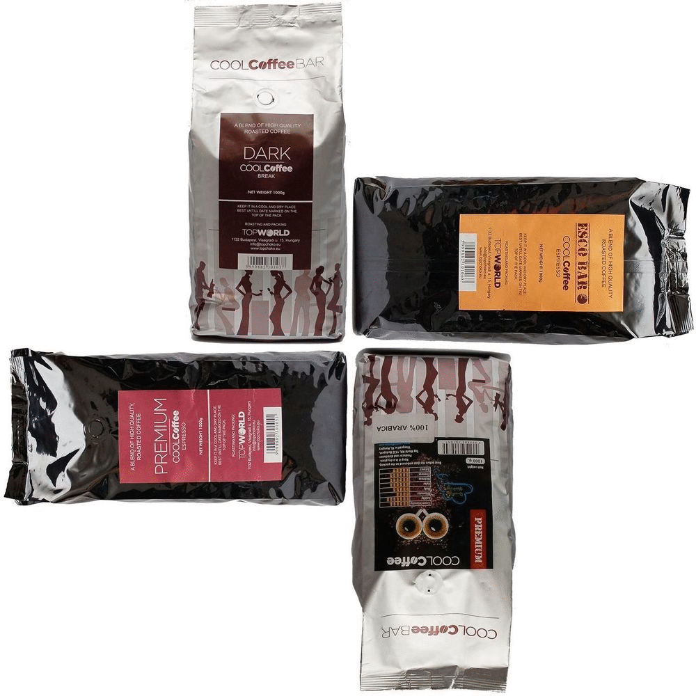 COOLCoffeeBAR olasz szemes kávé válogatásai COOLCoffeeBAR olasz szemes kávé válogatásai