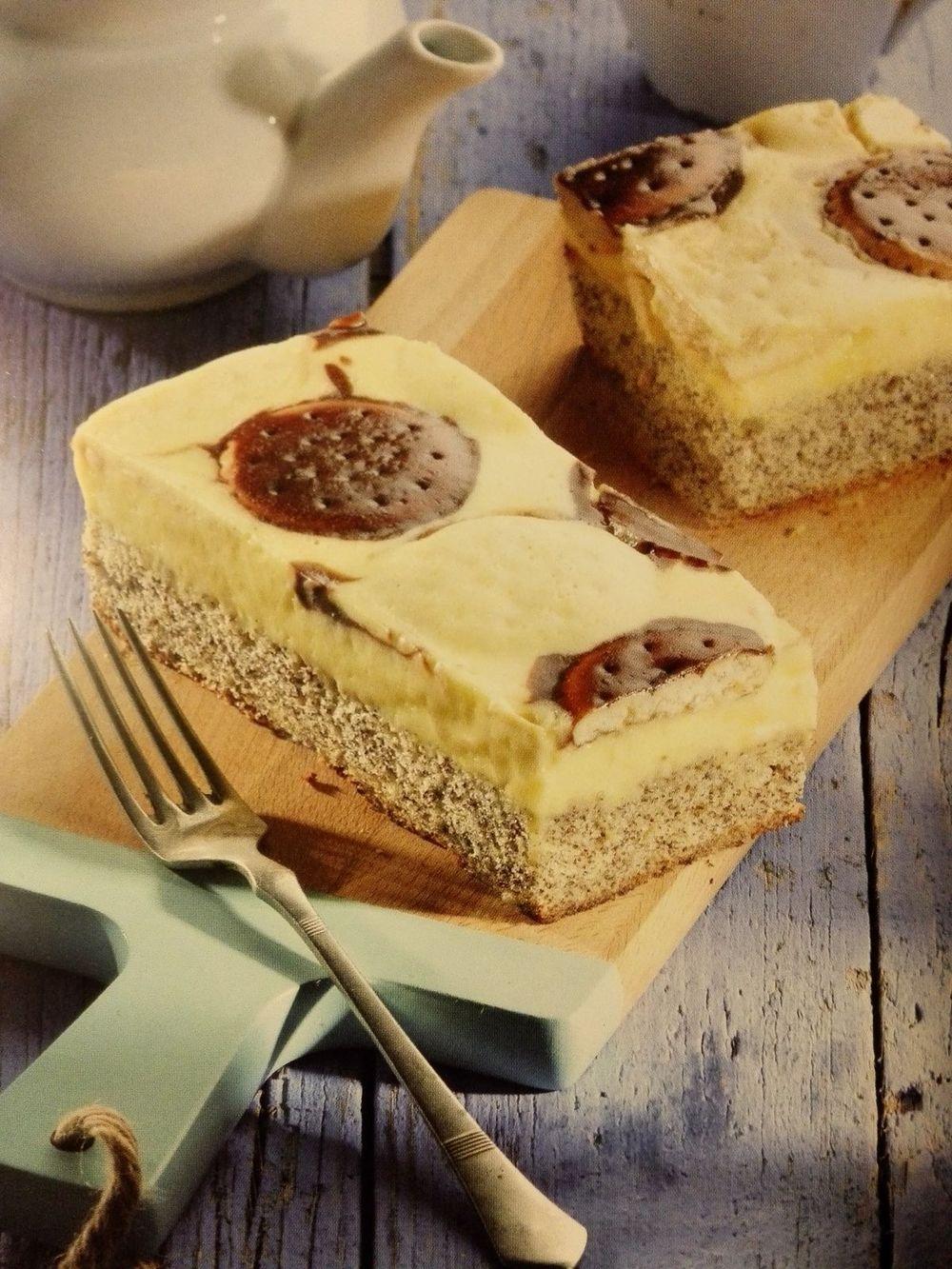 Mákos piskóta kávés keksszel - recept Mákos piskóta kávés keksszel - recept