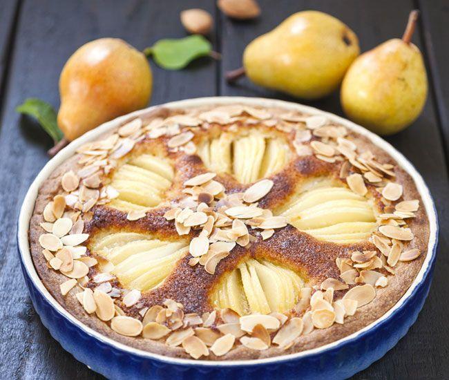 Mandulás körtés pite recept Mandulás körtés pite recept