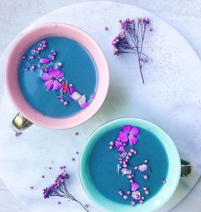 Kék kávék unikornis módra Kék kávék unikornis módra