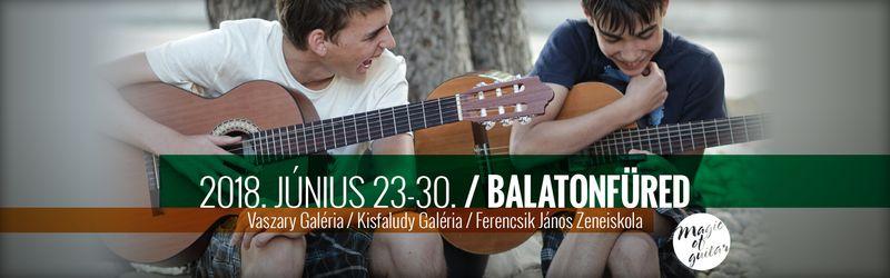 13. Balatonfüred Nemzetközi Gitárfesztivál 13. Balatonfüred Nemzetközi Gitárfesztivál
