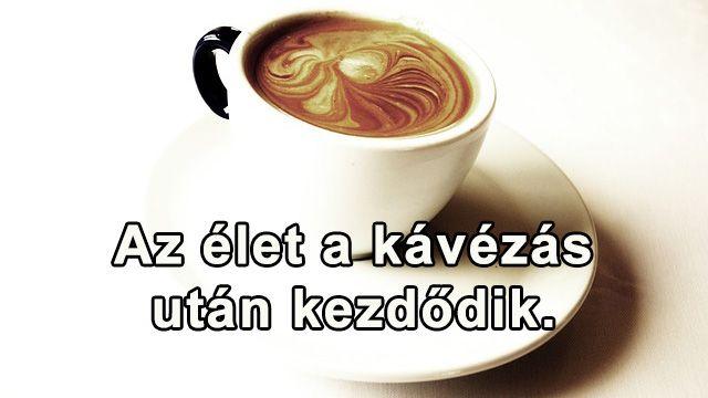 Az élet a kávézás után kezdődik Az élet a kávézás után kezdődik