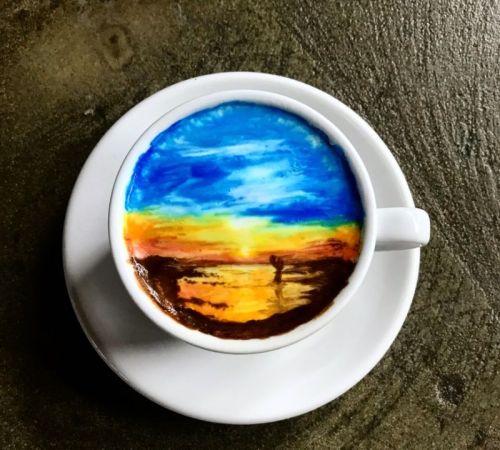 Tájkép, csendélet és a kávé Tájkép, csendélet és a kávé