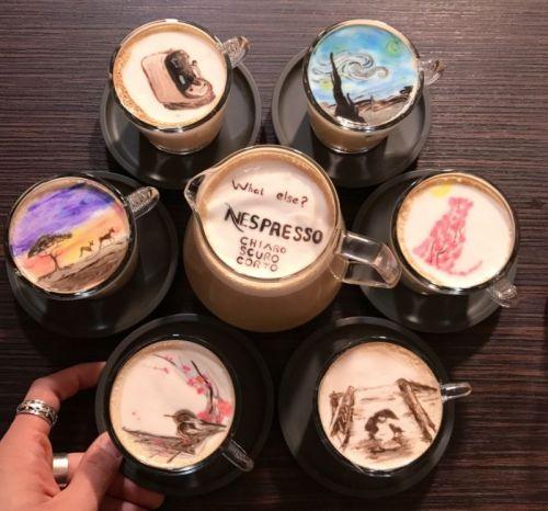 Nespresso kávé műalkotások, életképek Nespresso kávé műalkotások, életképek