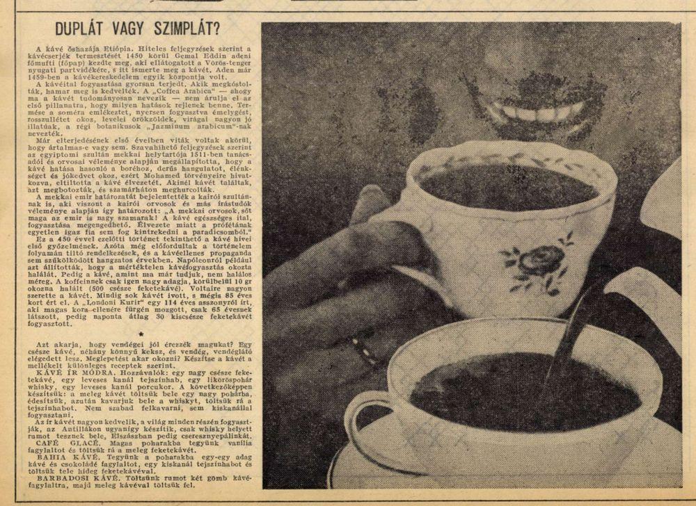 Dolgozó Nő, 1967 - Duplát vagy szimplát? Dolgozó Nő, 1967 - Duplát vagy szimplát?