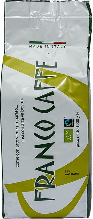 Franco Caffe BIO FAIRTRADE szemes kávé (1kg)  Franco Caffe BIO FAIRTRADE szemes kávé (1kg)