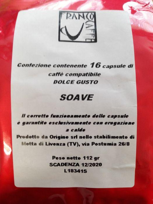 Franco Caffé Dolce Gusto Soave kapszula (16db) Franco Caffé Dolce Gusto Soave kapszula (16db)