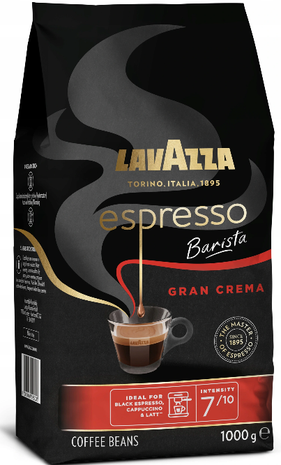 Lavazza Espresso Barista Gran Crema 1 kg szemes kávé Lavazza Espresso Barista Gran Crema 1 kg szemes kávé
