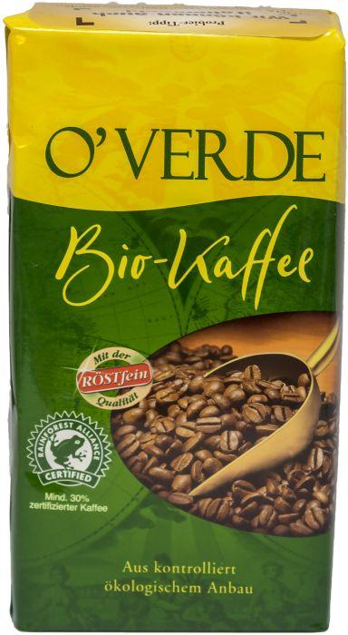 O'VERDE BIO őrölt kávé (0,5kg)