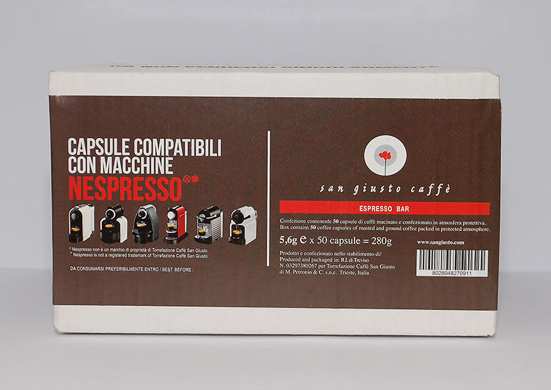 San Giusto ESPRESSO BAR nespresso kompatibilis kapszula (50db)