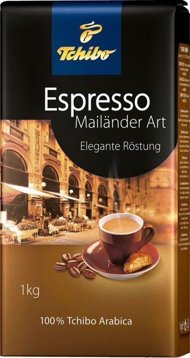 Tchibo Espresso Milano Style szemes kávé (1kg)  Tchibo Espresso Milano Style szemes kávé (1kg)