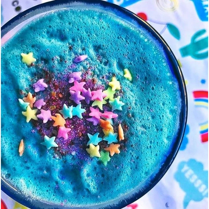 Unikornis Latte recept